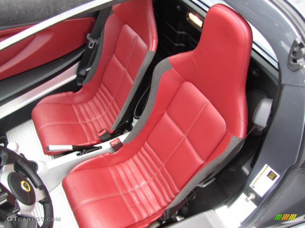 Red Interior 2005 Lotus Elise Standard Elise Model Photo #57185579