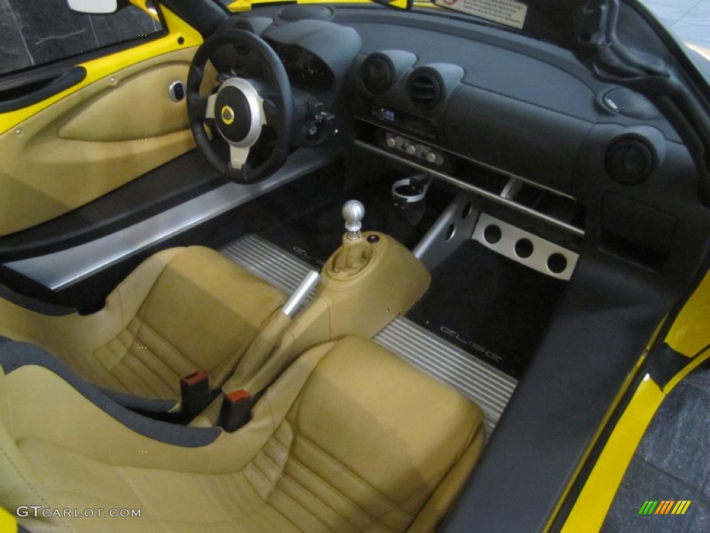 2009 Elise SC Supercharged - Solar Yellow Metallic / Magnolia photo #14