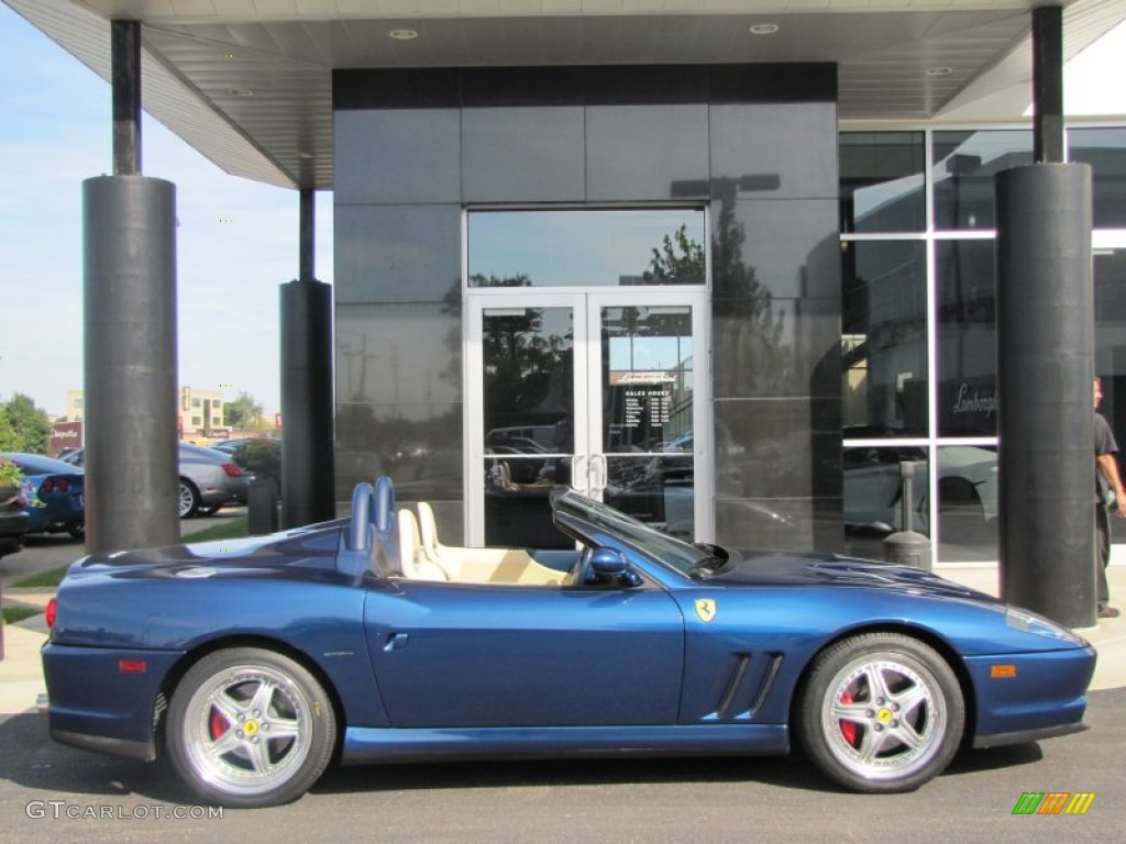 Blue Metallic 2001 Ferrari 550 Barchetta Exterior Photo #57185996