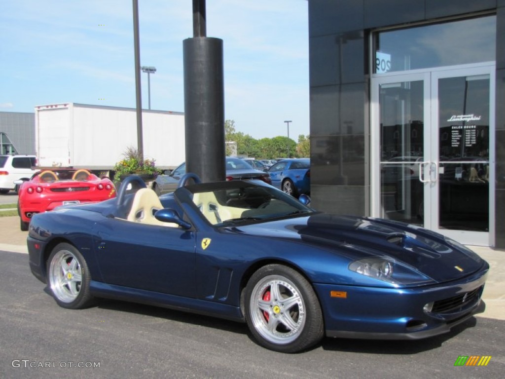 Blue Metallic 2001 Ferrari 550 Barchetta Exterior Photo #57186015