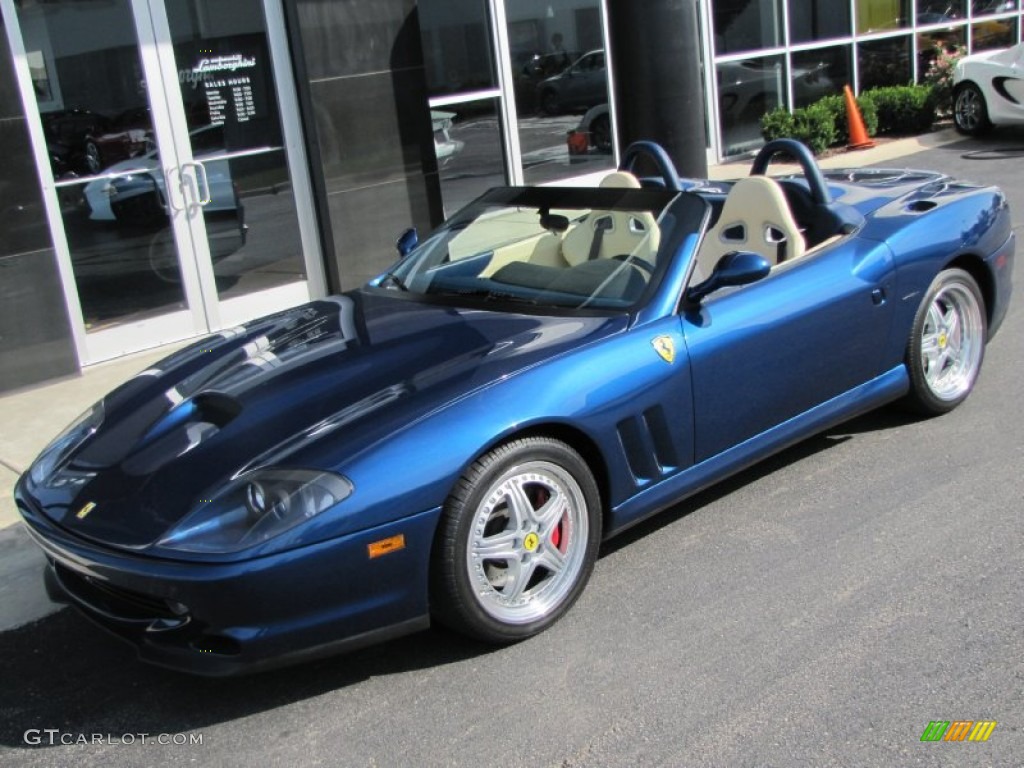 Blue Metallic 2001 Ferrari 550 Barchetta Exterior Photo #57186033