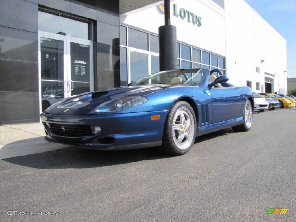 Blue Metallic 2001 Ferrari 550 Barchetta Exterior Photo #57186043