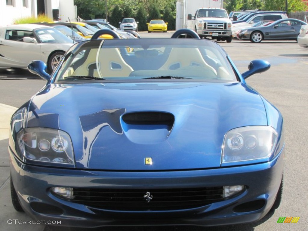 Blue Metallic 2001 Ferrari 550 Barchetta Exterior Photo #57186054