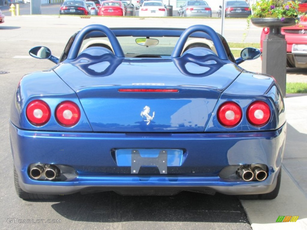 Blue Metallic 2001 Ferrari 550 Barchetta Exterior Photo #57186072