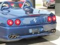 Blue Metallic 2001 Ferrari 550 Barchetta Exterior