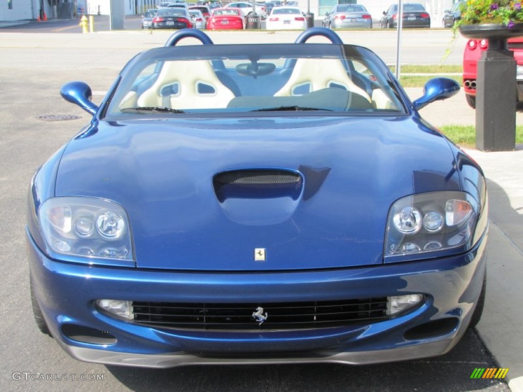 Blue Metallic 2001 Ferrari 550 Barchetta Exterior Photo #57186126