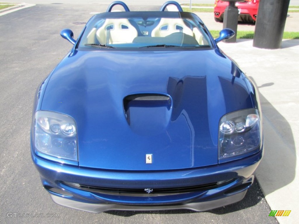 Blue Metallic 2001 Ferrari 550 Barchetta Exterior Photo #57186132