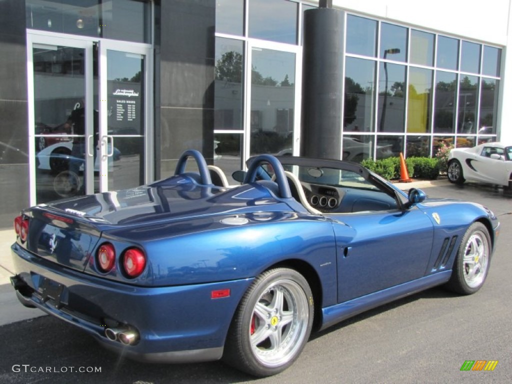 Blue Metallic 2001 Ferrari 550 Barchetta Exterior Photo #57186151