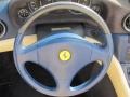 2001 Ferrari 550 Tan Interior Steering Wheel Photo