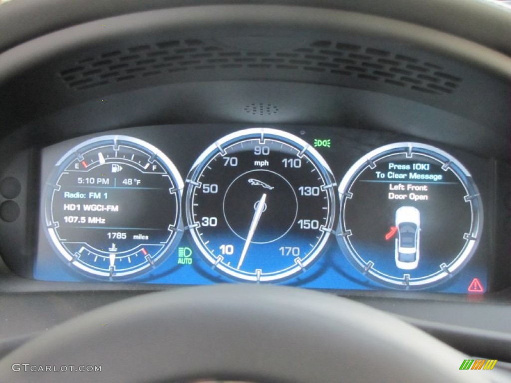 2011 Jaguar XJ XJL Supercharged Gauges Photo #57186757