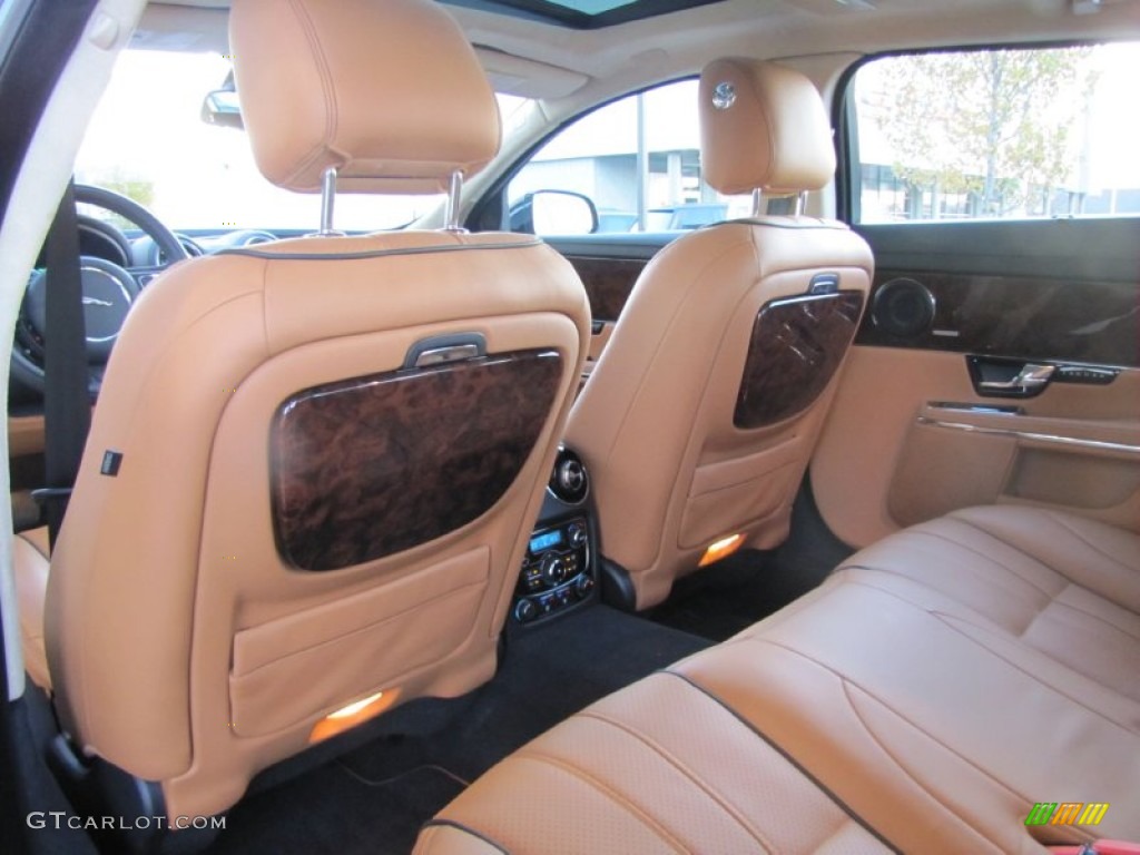 London Tan/Jet Black Interior 2011 Jaguar XJ XJL Supercharged Photo #57186838