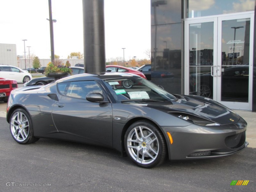 2011 Evora Coupe - Lifestyle Graphite Gray / Black photo #4