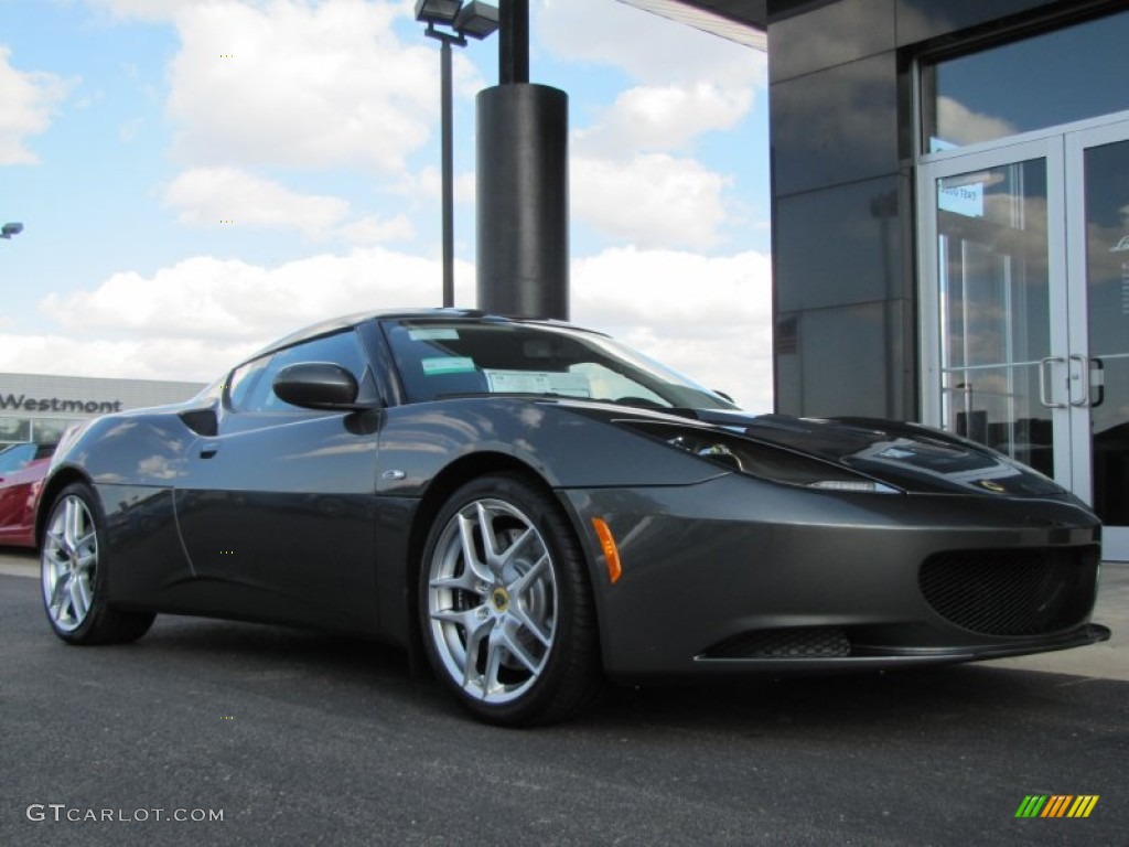 2011 Evora Coupe - Lifestyle Graphite Gray / Black photo #9