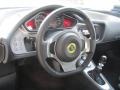 Black 2011 Lotus Evora Coupe Steering Wheel
