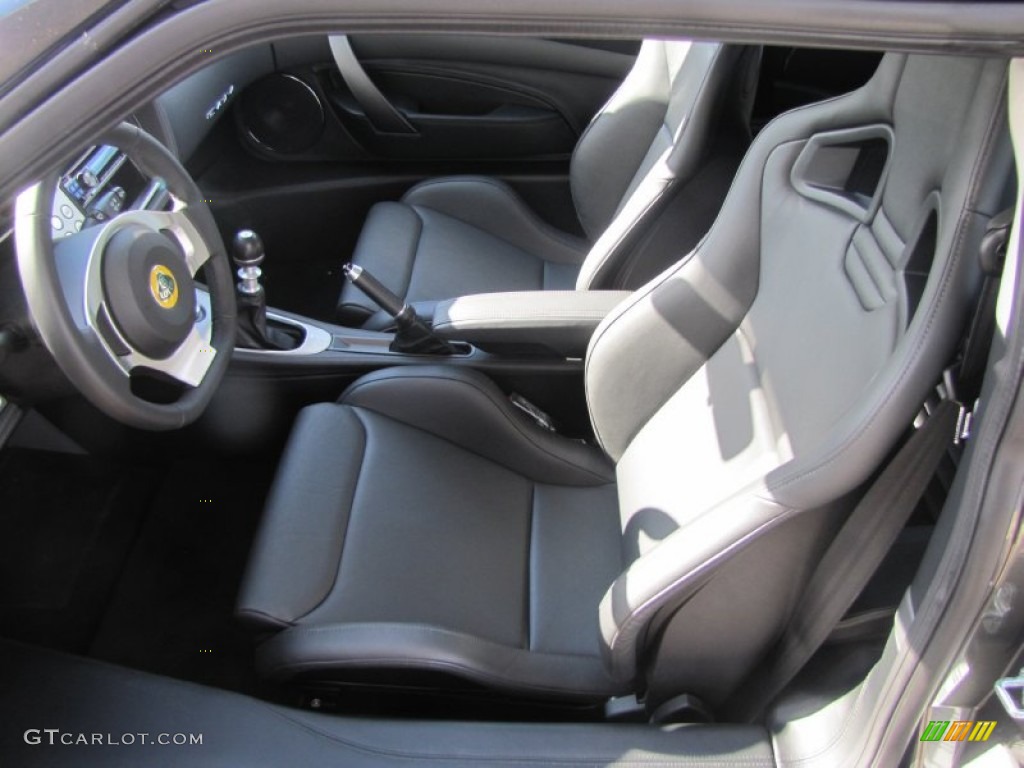 Black Interior 2011 Lotus Evora Coupe Photo #57187897