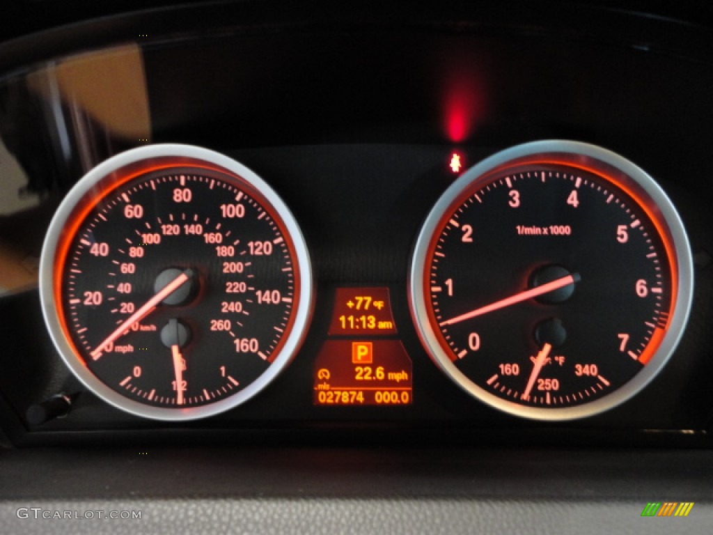 2009 BMW 6 Series 650i Convertible Gauges Photo #57188421