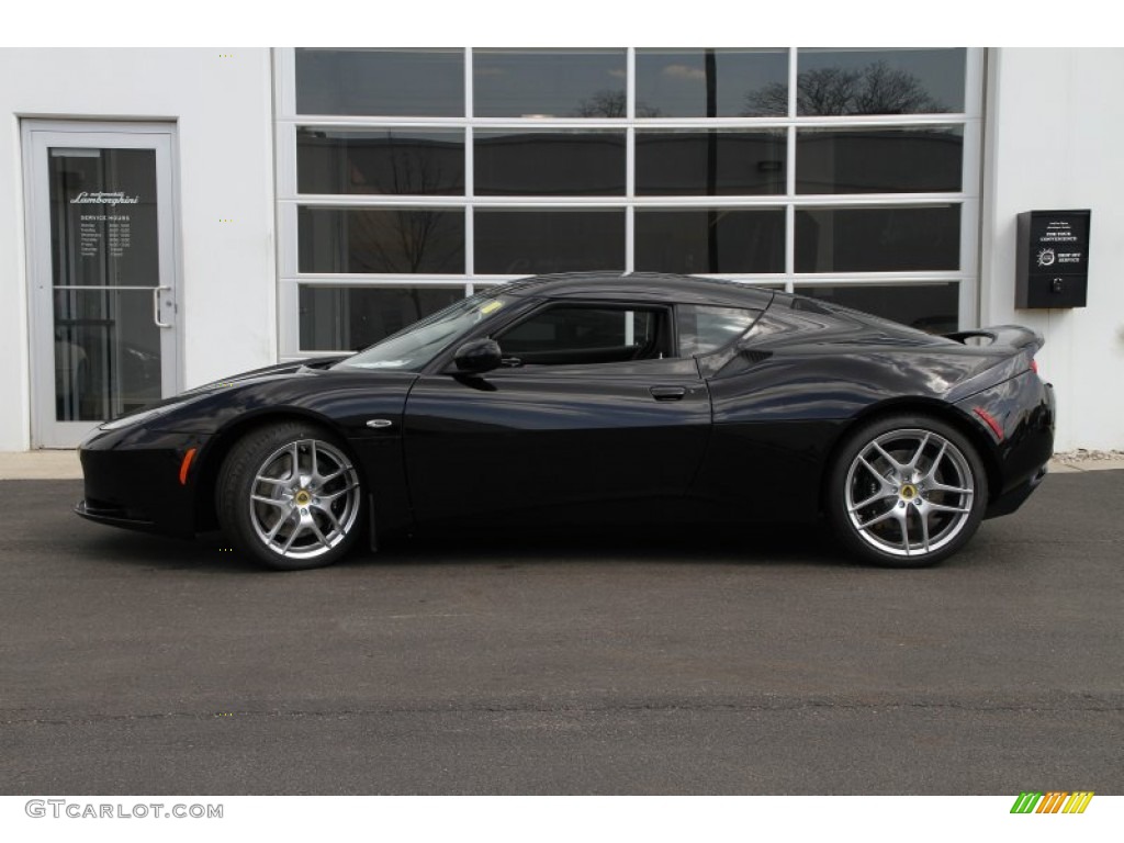 Phantom Black 2011 Lotus Evora Coupe Exterior Photo #57188877