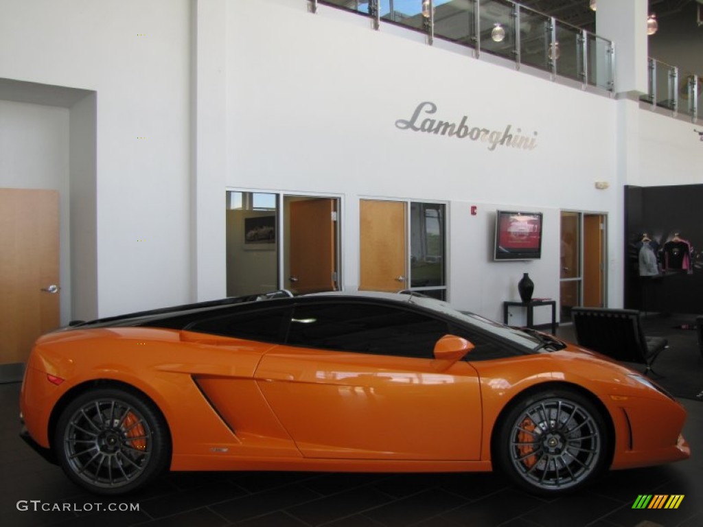 2011 Gallardo LP 550-2 - Arancio Borealis (Orange) / Black photo #5