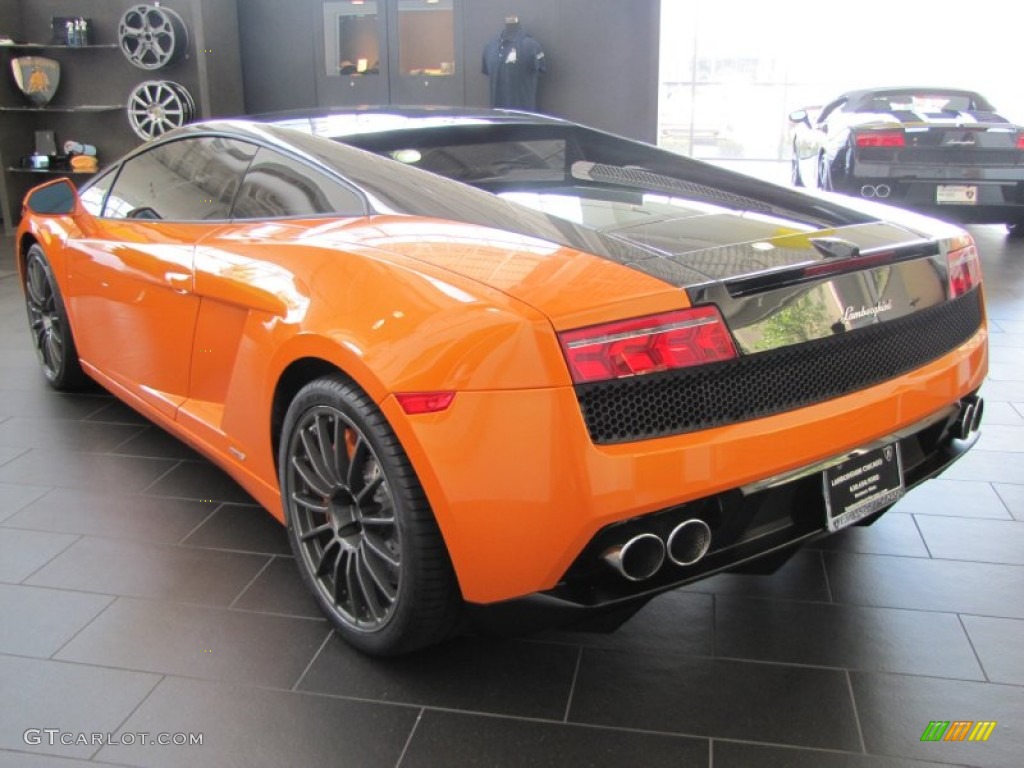 2011 Gallardo LP 550-2 - Arancio Borealis (Orange) / Black photo #9