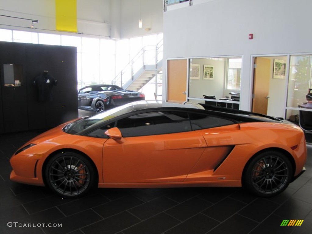 2011 Gallardo LP 550-2 - Arancio Borealis (Orange) / Black photo #10