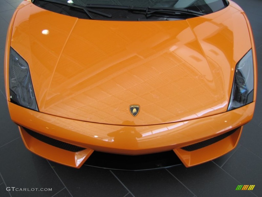 2011 Gallardo LP 550-2 - Arancio Borealis (Orange) / Black photo #12