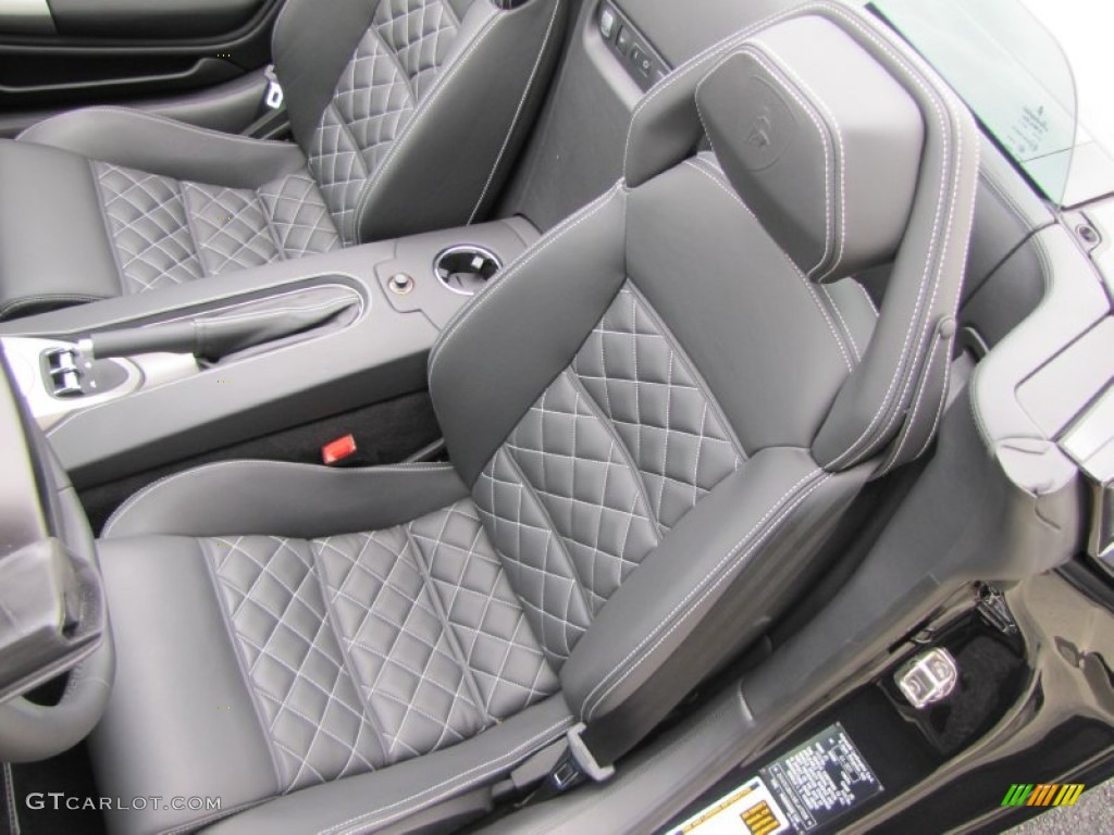 Black Interior 2011 Lamborghini Gallardo LP 560-4 Spyder Photo #57189566