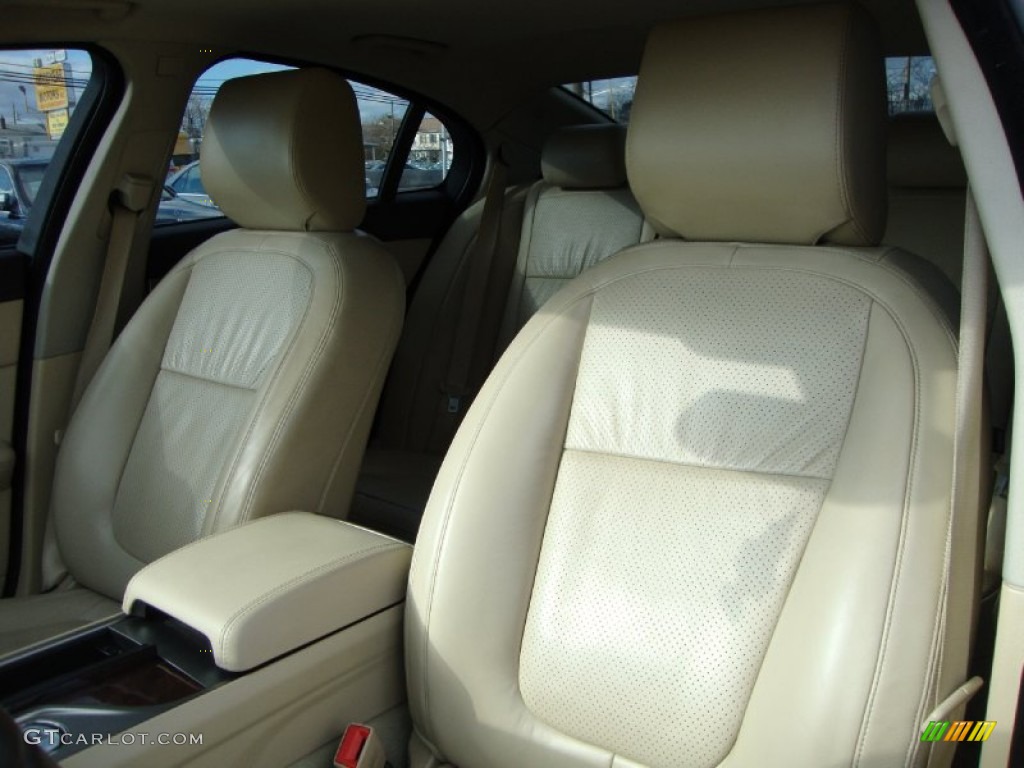 Barley Beige/Truffle Brown Interior 2011 Jaguar XF Premium Sport Sedan Photo #57190220