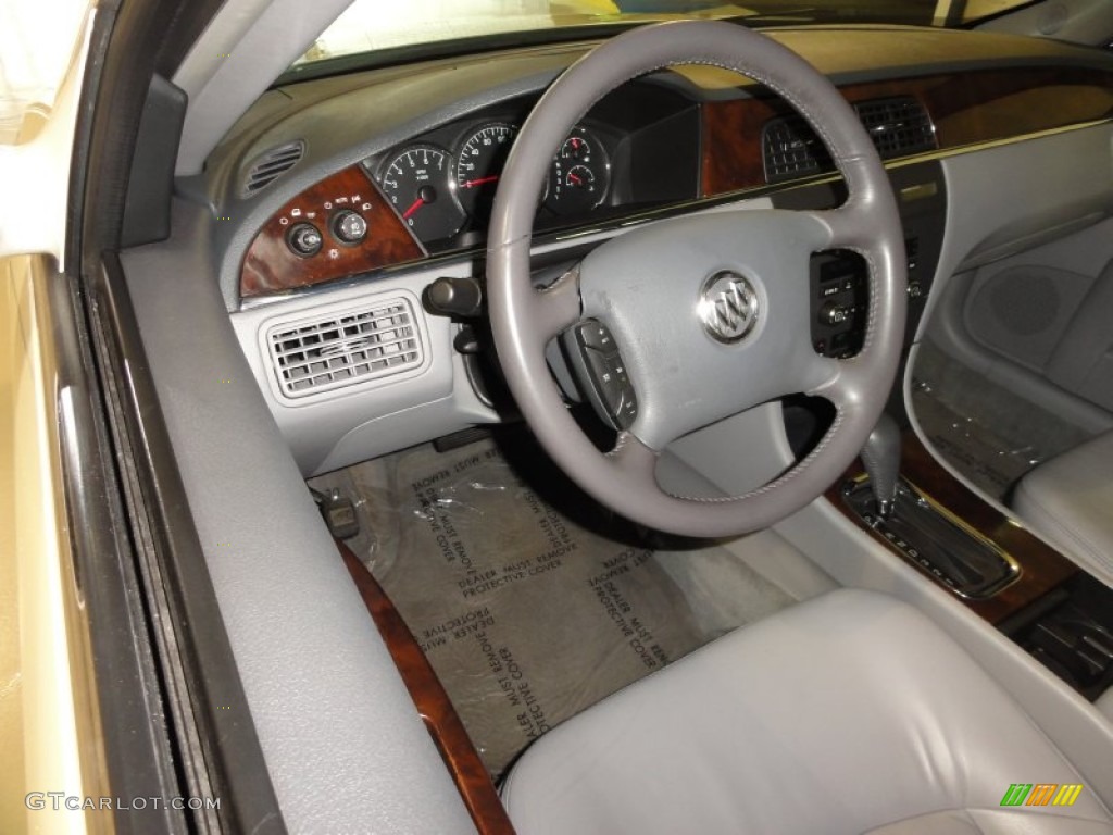 2007 Buick LaCrosse CXS Gray Steering Wheel Photo #57190580