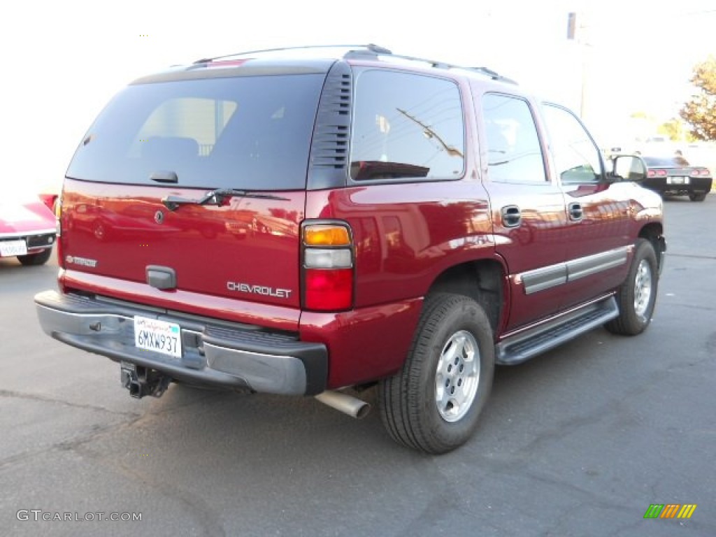 2005 Tahoe LS 4x4 - Sport Red Metallic / Tan/Neutral photo #6