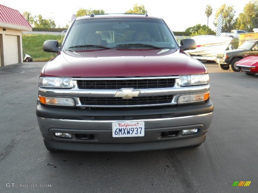 2005 Tahoe LS 4x4 - Sport Red Metallic / Tan/Neutral photo #9