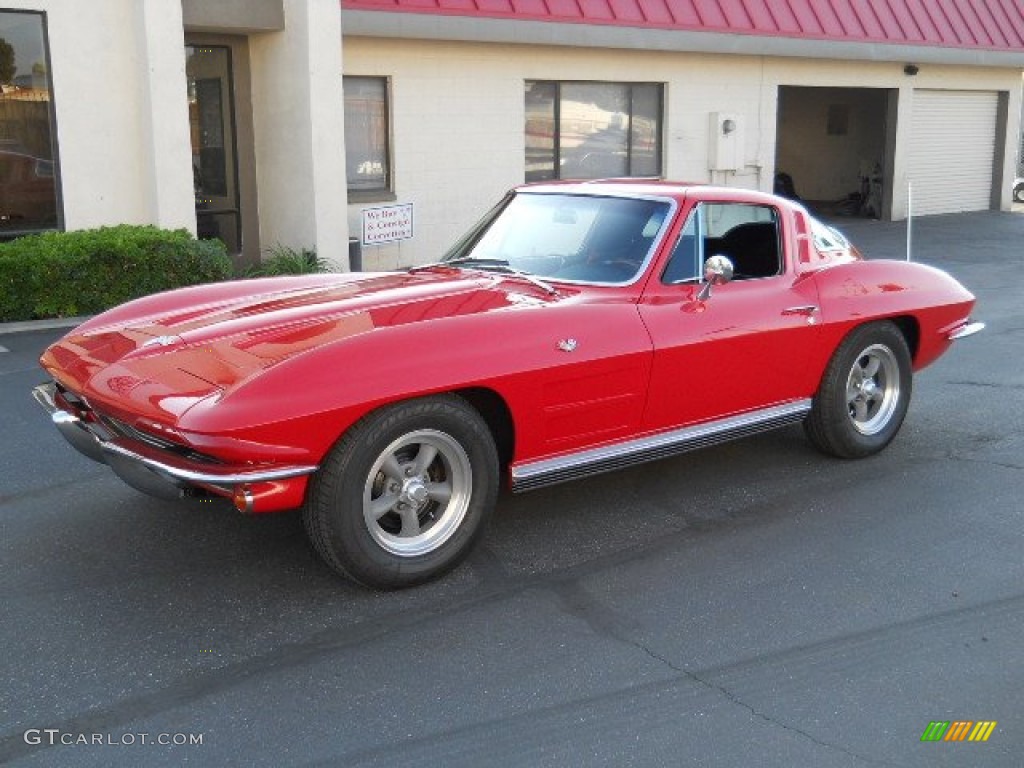 Riverside Red 1964 Chevrolet Corvette Sting Ray Coupe Exterior Photo #57191168