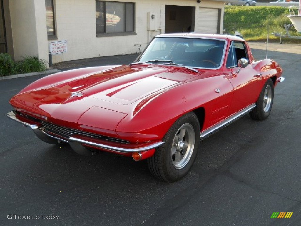 Riverside Red 1964 Chevrolet Corvette Sting Ray Coupe Exterior Photo #57191178