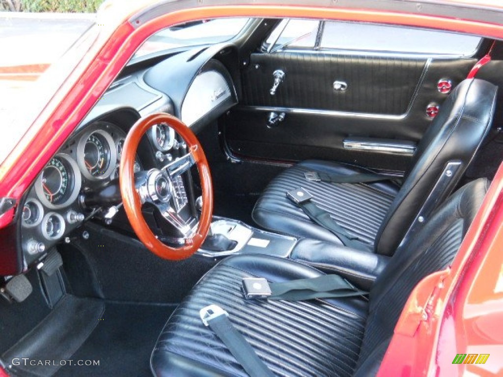 Black Interior 1964 Chevrolet Corvette Sting Ray Coupe Photo #57191284