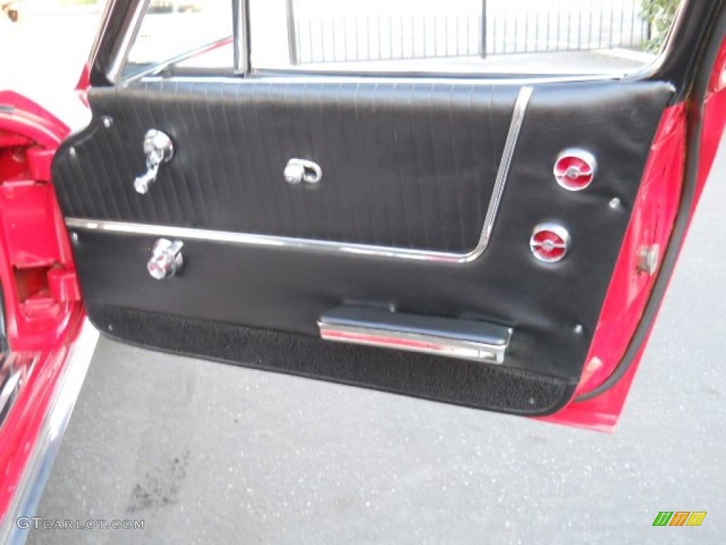 1964 Chevrolet Corvette Sting Ray Coupe Black Door Panel Photo #57191396