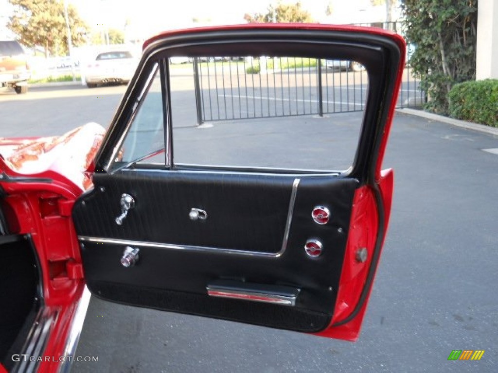 1964 Chevrolet Corvette Sting Ray Coupe Black Door Panel Photo #57191406