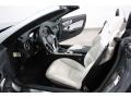 Ash/Black 2012 Mercedes-Benz SLK 350 Roadster Interior Color