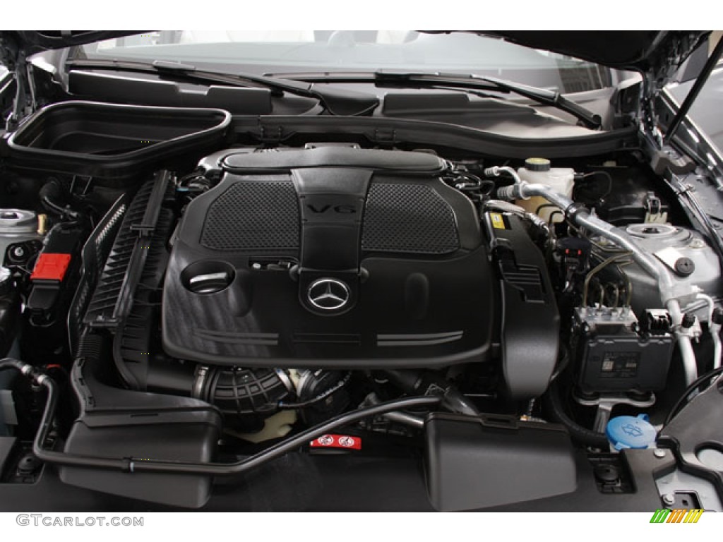 2012 Mercedes-Benz SLK 350 Roadster 3.5 Liter GDI DOHC 24-Vlave VVT V6 Engine Photo #57191619
