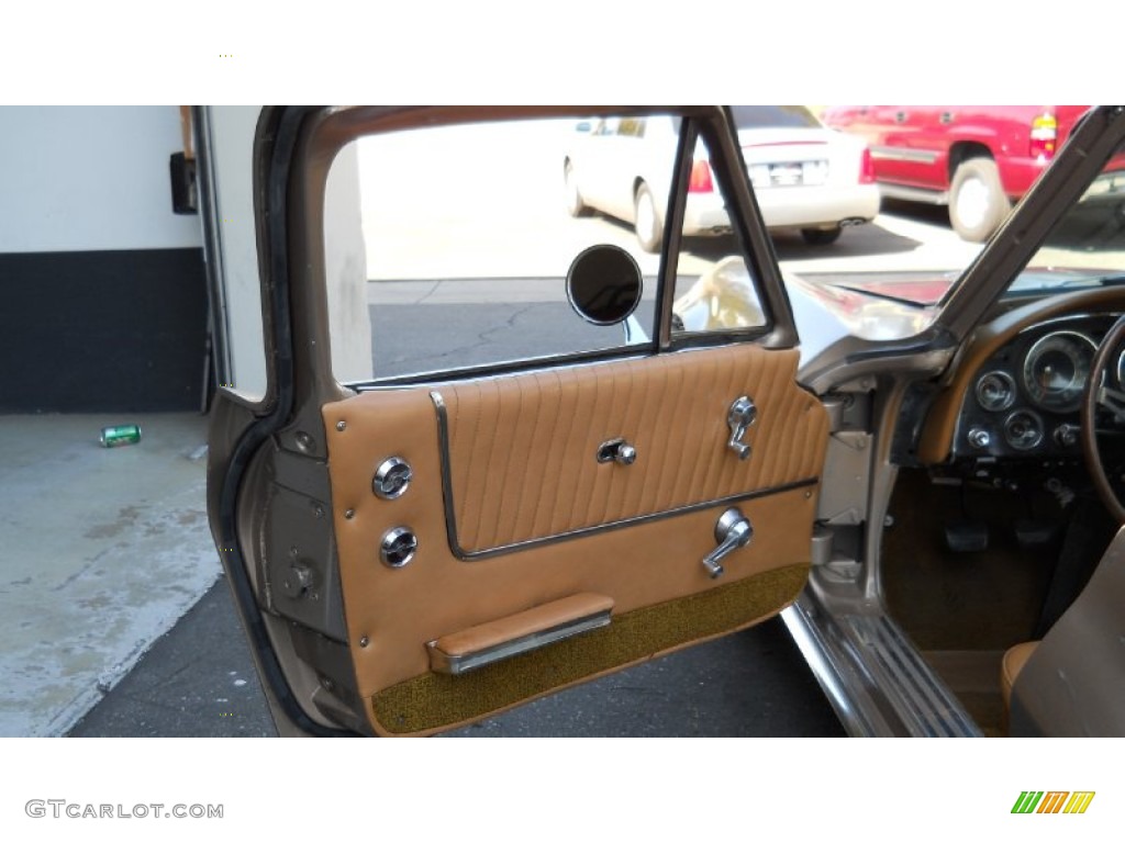 1964 Chevrolet Corvette Sting Ray Coupe Saddle Door Panel Photo #57191832