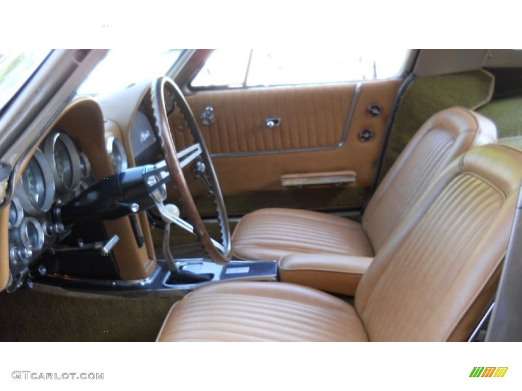 Saddle Interior 1964 Chevrolet Corvette Sting Ray Coupe Photo #57191850