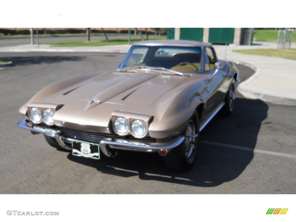Saddle Tan 1964 Chevrolet Corvette Sting Ray Coupe Exterior Photo #57191976