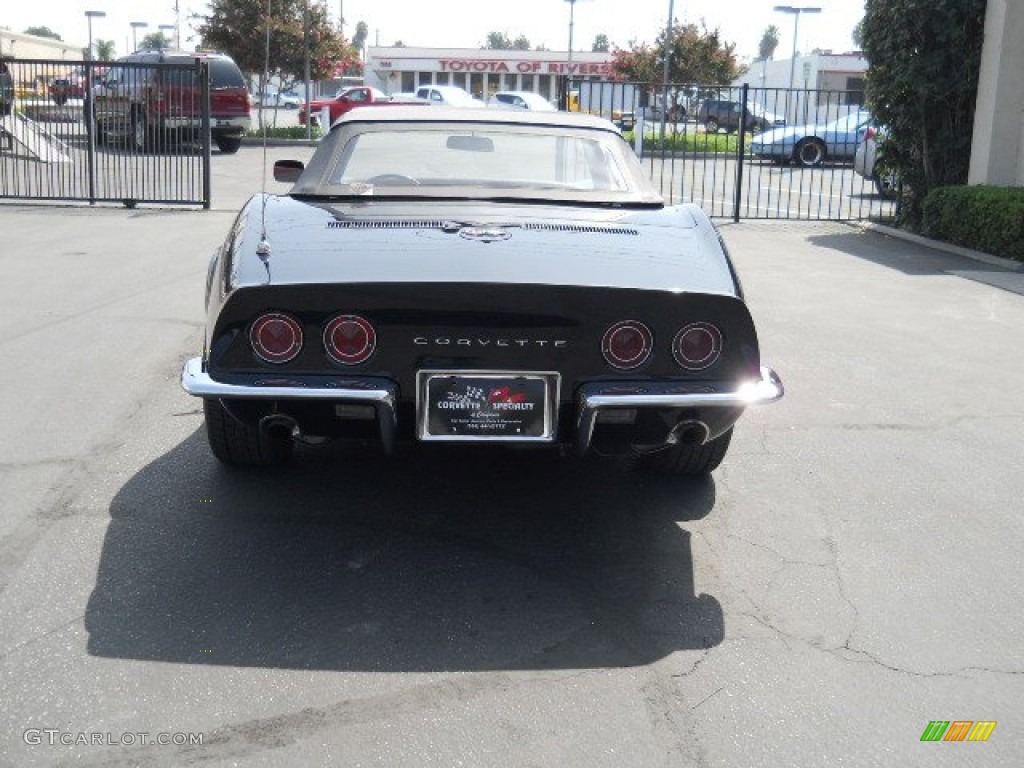 1968 Corvette Convertible - Tuxedo Black / Black photo #6