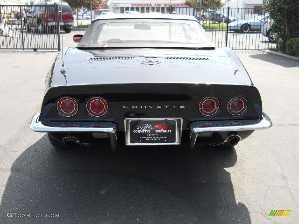 1968 Corvette Convertible - Tuxedo Black / Black photo #7