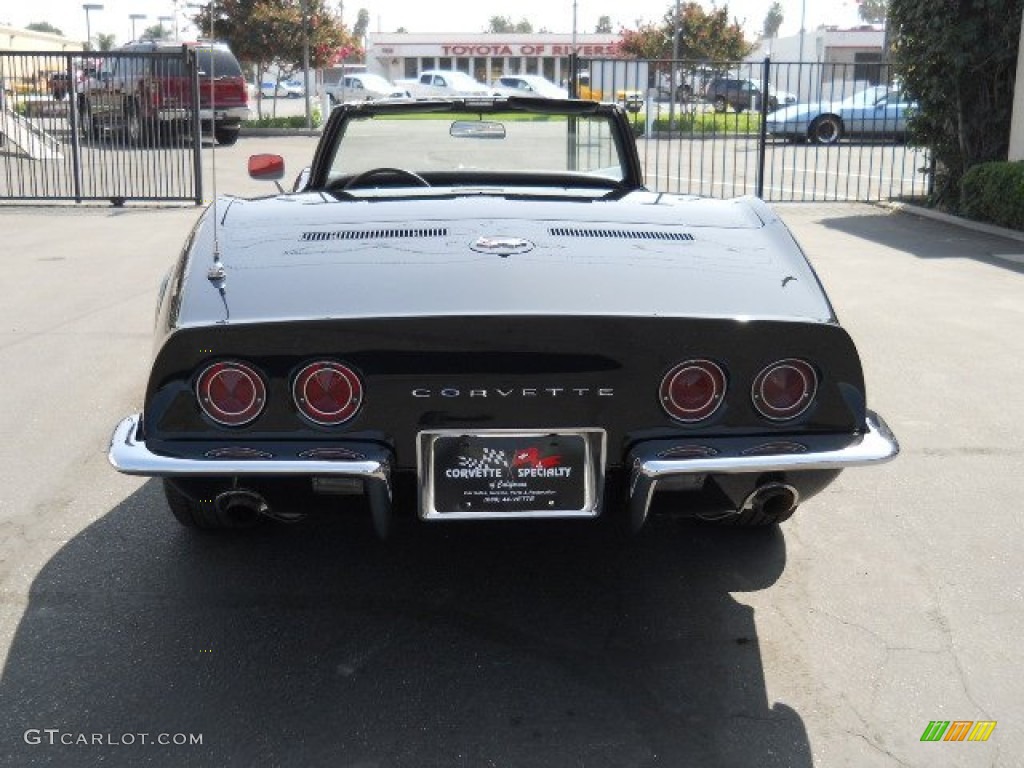1968 Corvette Convertible - Tuxedo Black / Black photo #26