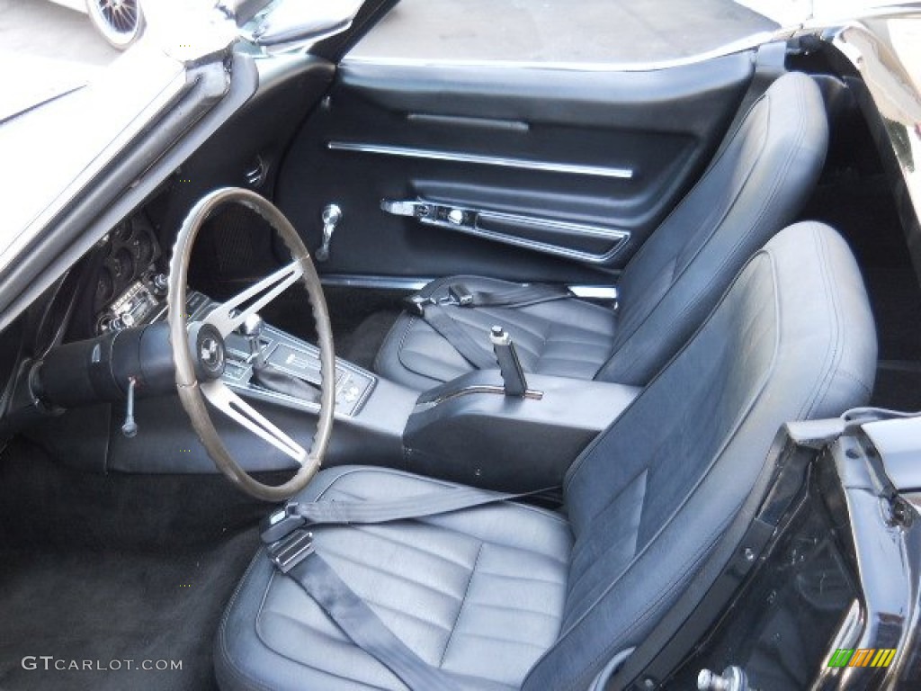1968 Corvette Convertible - Tuxedo Black / Black photo #34