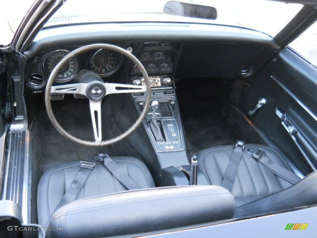 1968 Corvette Convertible - Tuxedo Black / Black photo #35