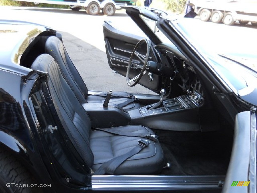 1968 Corvette Convertible - Tuxedo Black / Black photo #40