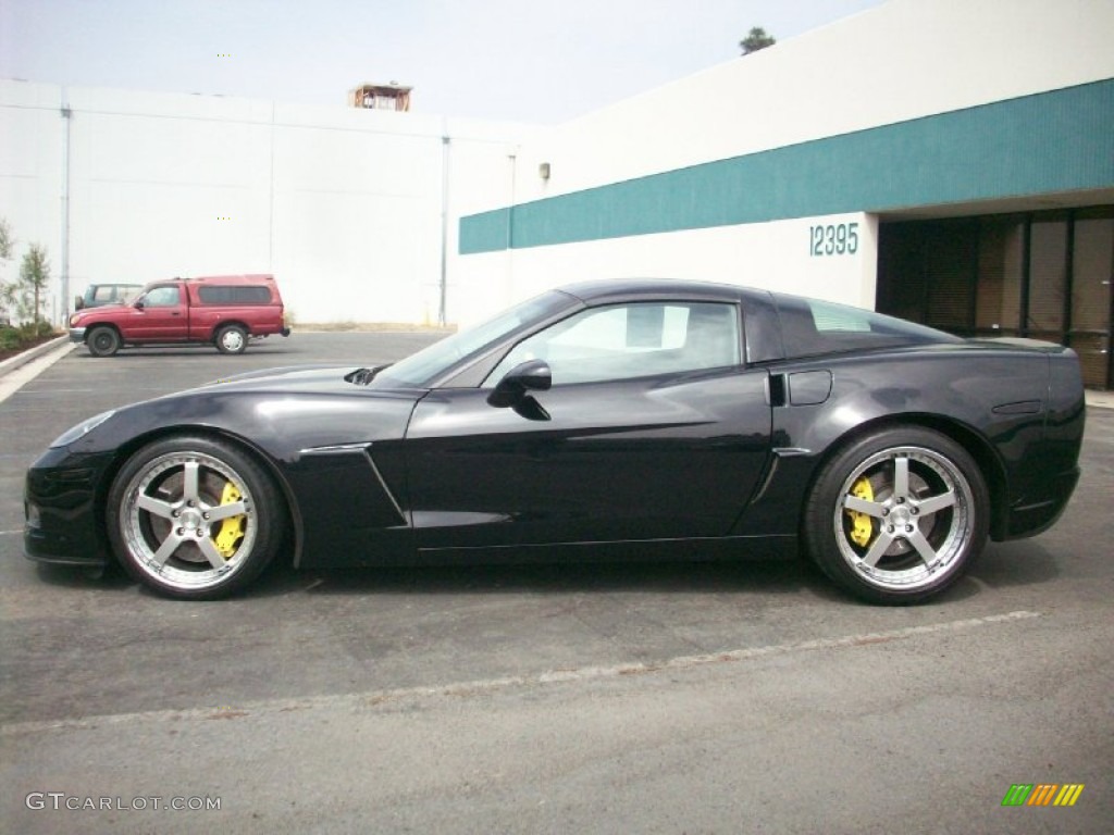 Black 2007 Chevrolet Corvette Z06 Exterior Photo #57192646
