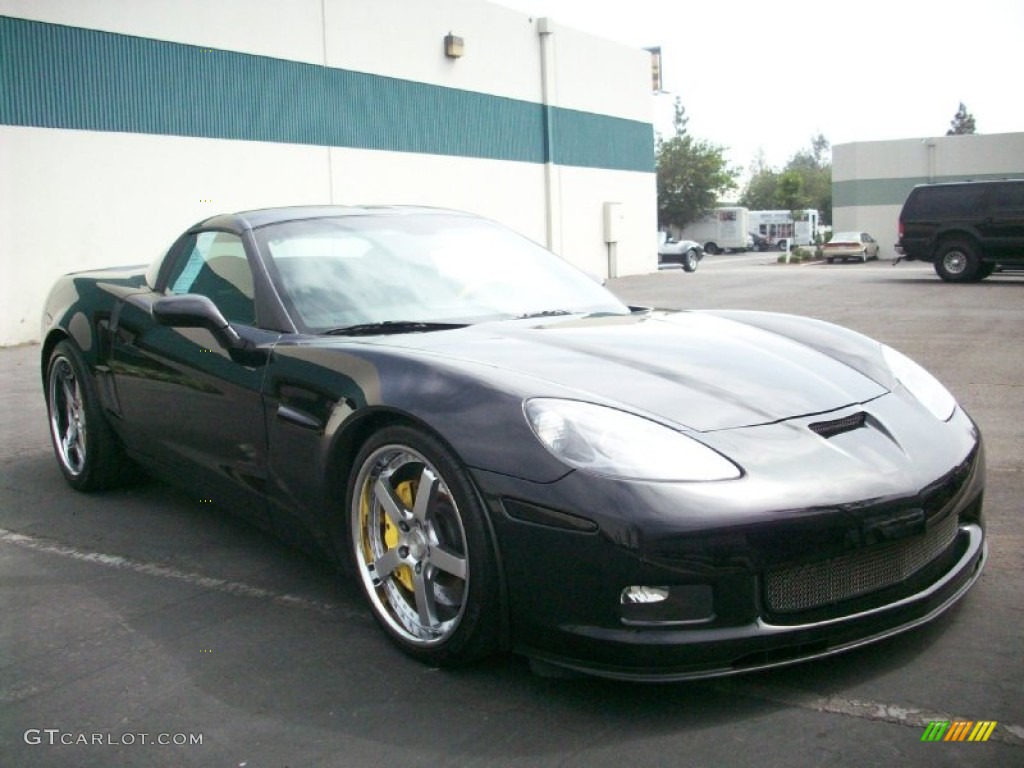 Black 2007 Chevrolet Corvette Z06 Exterior Photo #57192691