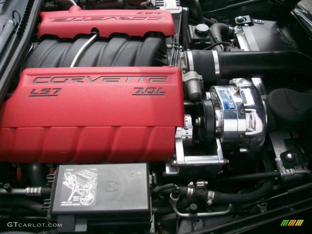2007 Chevrolet Corvette Z06 7.0 Liter OHV 16-Valve LS7 V8 Engine Photo #57192786