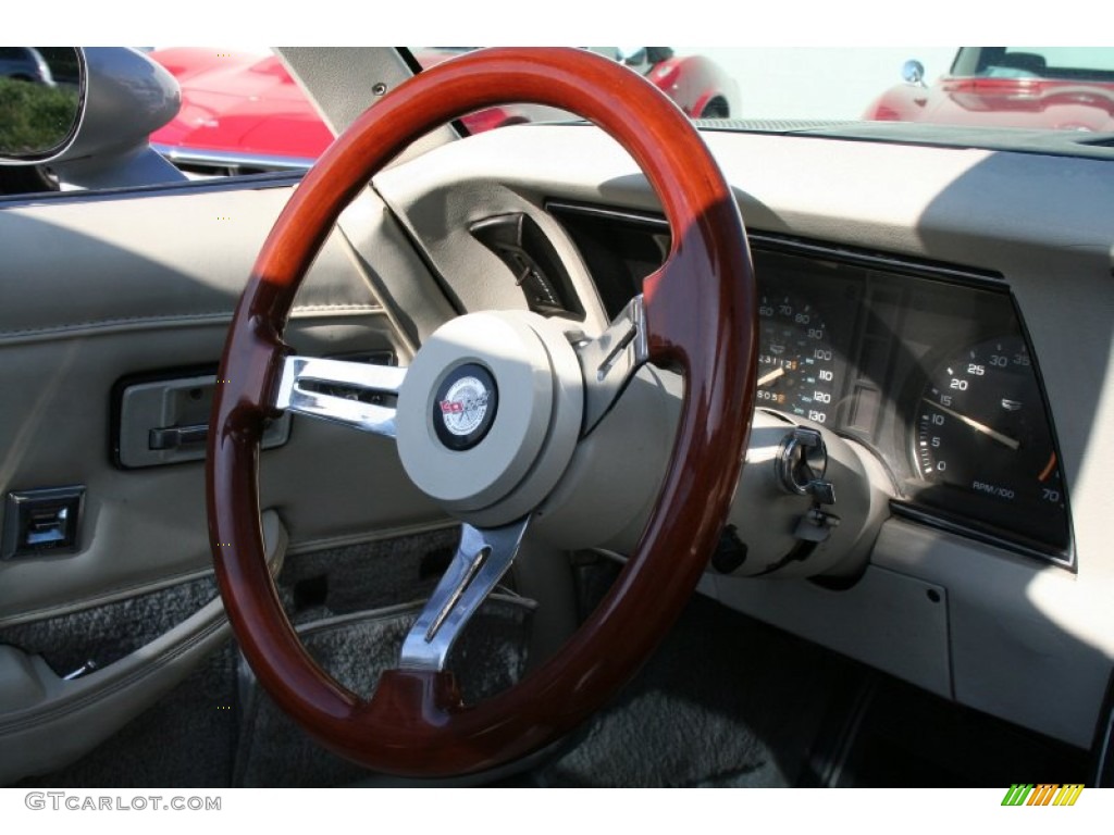1978 Chevrolet Corvette Coupe Silver Steering Wheel Photo #57193609